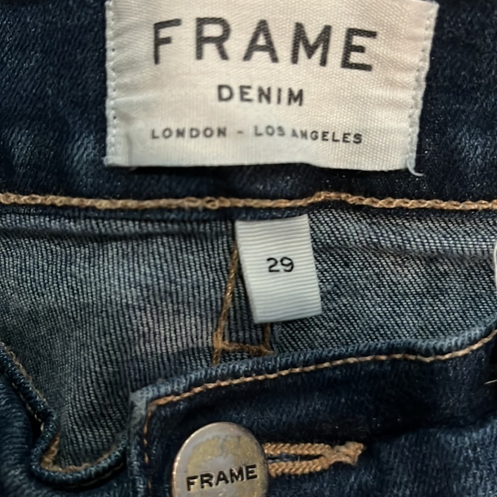 Frame Preloved Skinny Jeans View 3